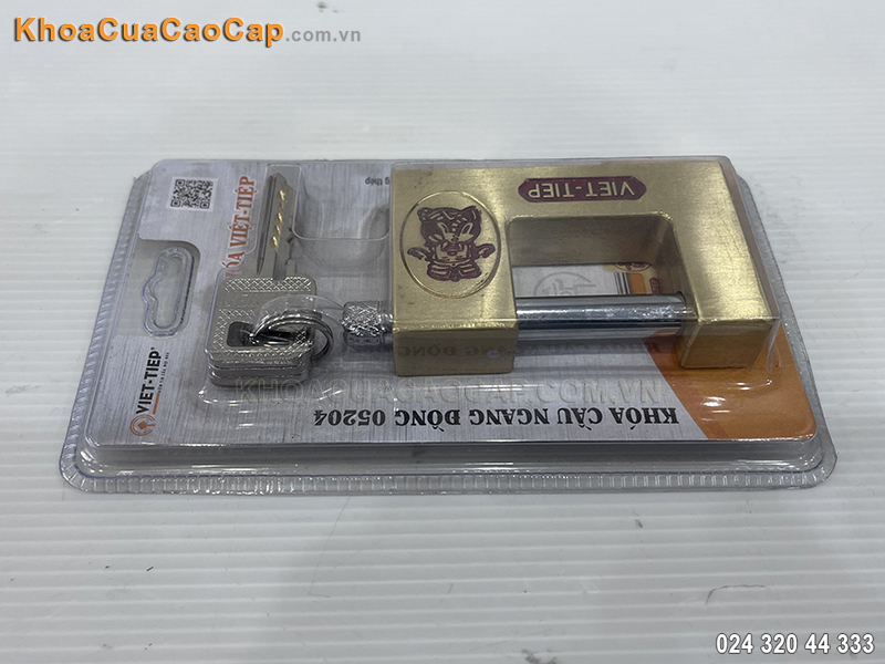 Kh&oacute;a cầu ngang bằng đồng Việt Tiệp 05204 - ảnh 1