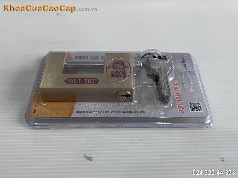 Kh&oacute;a cầu ngang bằng đồng Việt Tiệp 05204 - ảnh 2