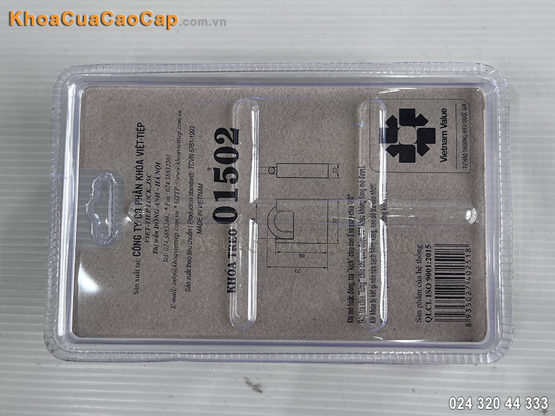 Kh&oacute;a treo ch&igrave;a thay đổi g&oacute;c 01502 - ảnh 5