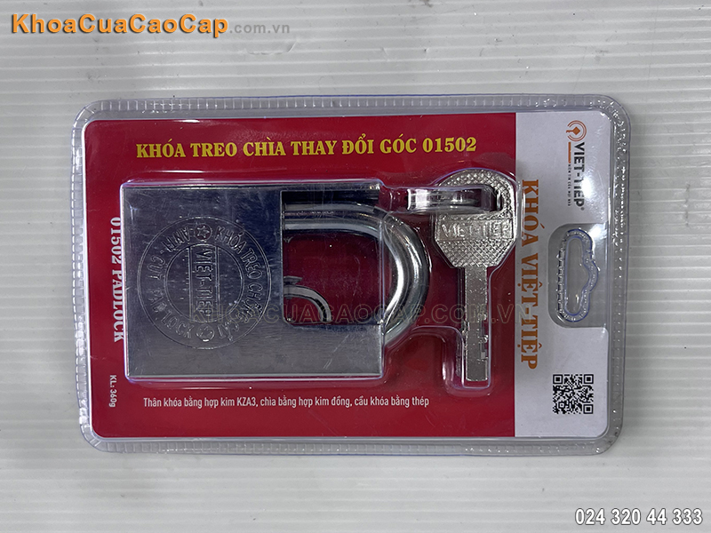 Khóa treo chìa thay đổi góc 01502