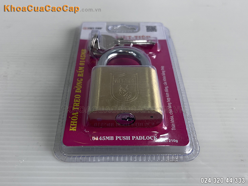 Kh&oacute;a treo đồng bấm Việt Tiệp 0145MB - ảnh 4