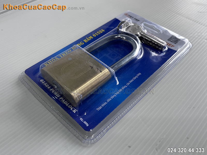 Kh&oacute;a treo đồng bấm Việt Tiệp 01524 - ảnh 2