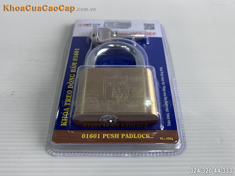 Kh&oacute;a treo đồng bấm Việt Tiệp 01601 - ảnh 4