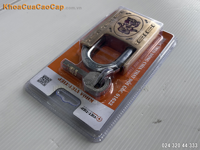 Kh&oacute;a treo đồng ch&igrave;a thay đổi g&oacute;c Việt Tiệp 01622 - ảnh 2