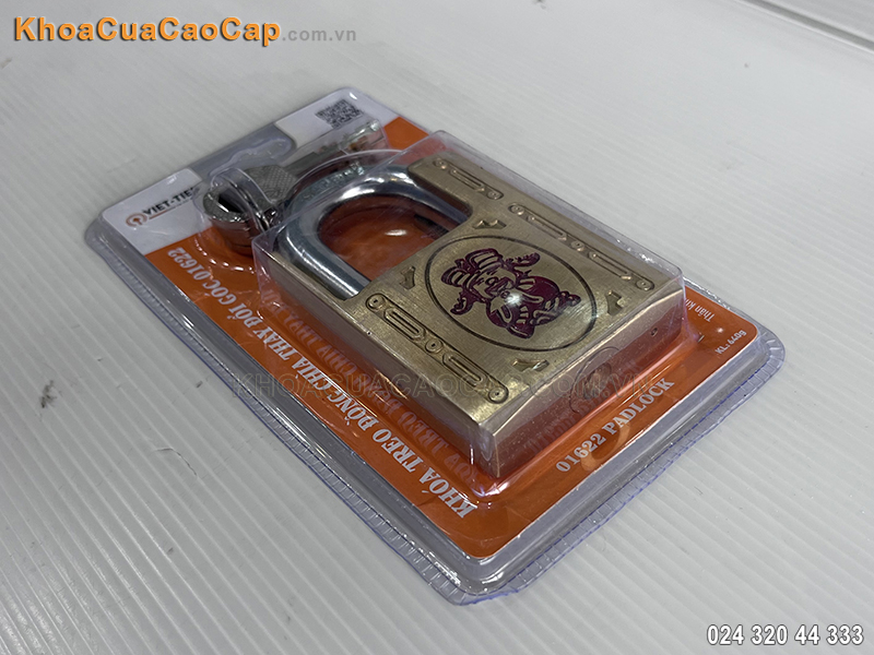 Kh&oacute;a treo đồng ch&igrave;a thay đổi g&oacute;c Việt Tiệp 01622 - ảnh 3