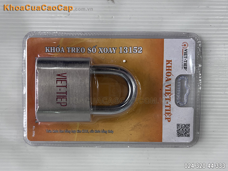 Khóa treo số xoay Việt Tiệp 13152